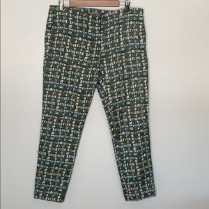 COS All over printed pattern trousers size 6